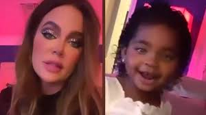 The toddler, who turns 3 next month, stars alongside. True Thompson Interrupts Mom Khloe Kardashian S Video Youtube