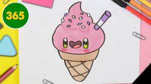 Trouvez des dessins faciles et licorne en couleur ou en kawaii afin de vous aider sur. Comment Dessiner Creme Glacee Kawaii Etape Par Etape Dessins Kawaii Facile Youtube