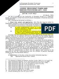 Employed means engaged under a contract of service or apprenticeship or in an employment in respect of which contributions are payable under regulations made under section 77 Employees Provident Fund Act 1991 Pdf