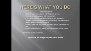 How To Win Her Or Him Back After A Break Up - Tw Jackson's Magic Of Making  Up Course - Youtube