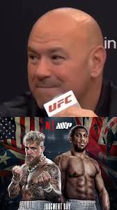 Dana White says it's a Very BAD IDEA for #jakepaul to box #anthonyjoshua  🥊👀