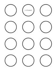 Macaron 1 75 Inch Circle Template Google Search I Saved This To My Pictures Folder For Better Printing It Prints N Macaron Template Macarons Circle Template