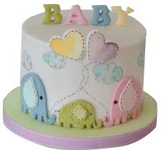 Unisex Baby Shower Cakes