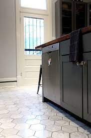 Hex Tile For Master Bath Kitchen Flooring Trendy Kitchen Tile Kitchen Remodel