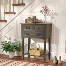 Video game console cabinet : 6 Foot Console Table Wayfair