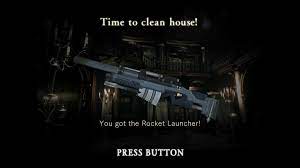 The grenade launcher doesn't have any weapon upgrades and its infinite ammo will be unlocked immediately after the story. Rocket Launcher Re1 Infinite Resident Evil Wiki Fandom