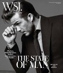 David Beckham by Paul Wetherell for WSJ. Magazine