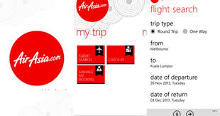 Aplikasi Airasia Windows Phone Aplikasi