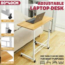 It is perfect as the end table of a couch or arm chair. Buy Laptop Stand Computer Desk Adjustable Height 28 38 Rolling Laptop Table Over Sofa Bed Movable Writing Small Lifting Mobile Bedside At Affordable Prices Free Shipping Real Reviews With Photos Joom
