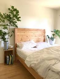 Diy Bed Frame Wood Headboard 1500 Look For 100 Bed Frame And Headboard Diy Bed Frame Diy Bed