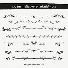 Download Vector Ornamental Text Dividers Vectorpicker When you have things grouped, dividers are fun to put between them. ornamental text dividers