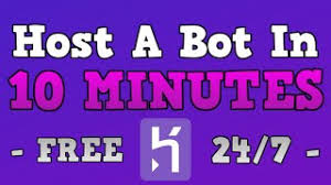 We did not find results for: How To Host Discord Bot 24 7 Free Herunterladen
