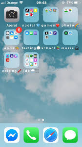 Phone Organizator Aesthetic Aesthetic Photo Homescreen Iphone Orga Organize Phone Apps Organization Apps Iphone Organization