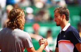 Stefanos tsitsipas celebrated victory over fellow atp finals debutant daniil medvedev like he had won the title on monday as he finally snapped a jinx against his russian bogeyman. Daniil Medvedev Tsitsipas Is No 6 But I Beat Him Four Times