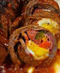 Beef Morcon With Hamonado Sauce Mama S Guide Recipes Recipes Beef Sirloin Beef Dishes