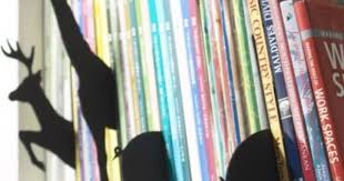 Bookshelf Subject Separators We Need These The Library Organizing Kids Books Modern Kids Decor Book Dividers