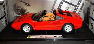 Ferrari 308 gts 1/18 norev. Figurines Cars Movies Diecast Vehicle Ferrari 308 Gts From The Tv Serial Magnum 1 18 Limited Edition
