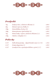 Aucun répertorié (voir à quel moment les. Jedalny Listok Koliba Neresnica