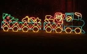 This christmas, spread some holiday cheer with the the holiday aisle 10 ft train christmas inflatables outdoor decoration! Santa With Train Silhouette Rope Light Outdoor Christmas Decoration Inflatable Christmas Decorations Outdoor Outdoor Christmas Outdoor Christmas Lights