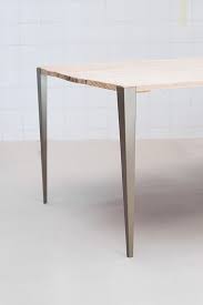 pied de table tol x 2 brut blanc orange rg gris taupe 71cm 36 pied pied de table design pieds de table pied de table haute