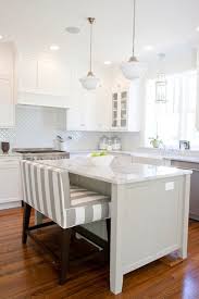 striped island bench transitional
