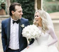 We Wouldn T Expect Any Less Perfection With The Beautiful Malloryervin To Her Groom Kyle Dimeol Classic Elegant Wedding Wedding Dresses Brides And Bridesmaids