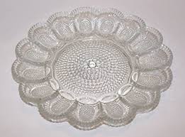 But even before that, thomas mosser's father, orie i have been looking for a different deviled egg tray for a while when i stumbled upon this one. Amazon Com Deviled Egg Plate Indiana Glass Hobnail Kitchen Dining