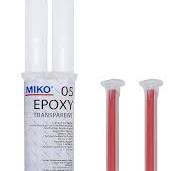 Miko 2 K Resina epossidica colla 5 minuti 25 ML, 2 Beccucci per  calcestruzzo metallo legno vetro plastica ceramica grafite PU : Amazon.it:  Fai da te
