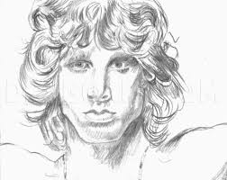 How To Draw Jim Morrison, Drawing, Step by Step, by catlucker