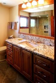 Pin By K G Stevens On Bathroom Design Granite Bathroom Bathroom Countertops Granite Bathroom Countertops