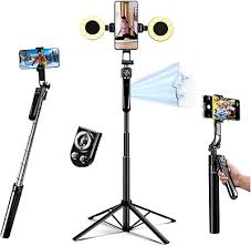 Auto Face Tracking Tripod with Light