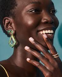 Krista Silver Statement Earrings in