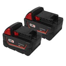 Find great deals on ebay for milwaukee 18 volt battery. For Milwaukee M18 Batterty Replacement 3 0ah Li Ion Battery 2 Pack Triple Batteries