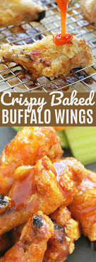 How many calories in chicken? Crispy Baked Chicken Wings With The Best Buffalo Sauce Foodtastic Mom