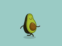 Proud Avocado Avocado Cartoon Motion Design Animation Avocado Gif