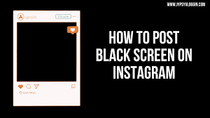 We did not find results for: How To Post Black Screen On Instagram Jypsyvloggin