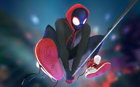 Download Wallpapers Spiderman 4k Superheroes Spider Man Into The Spider Verse 2018 Movie Besthqwallpapers Com Best Superhero Movies Spider Verse Spiderman