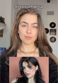 i love how she does her makeup 😍😍 #fyp #makeup #tranformation @Ari Kytsya