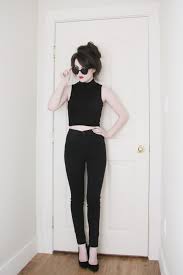 Black And White Outfit With Red Lipstick Life In Red Lipstick No Good Can T Speak Wound Up No Sleep Fashion Style Clothes