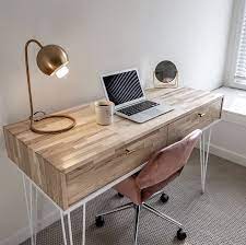Minimalist desks have become quite popular recently — whether you're short on footage and are in need of a compact workspace, or you just find plus, streamlined desks could even encourage you to keep your office more organized and tidy, since a single drawer allows you to stow papers, pens, and. Minimal Desks Simple Workspaces Interior Design