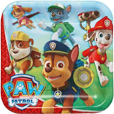 Paw Patrol 9 Square Plate 8 Count Party Supplies Walmart Com In 2020 Paw Patrol Party Supplies Paw Patrol Balloons Paw Patrol Birthday Party