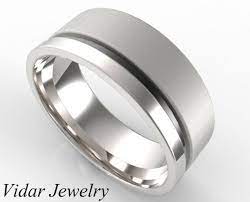 Men Wedding Band Custom Two Tone Gold Wedding Band For Mens Etsy Mens Wedding Bands Platinum Mens Wedding Bands Unique Classic Gold Wedding