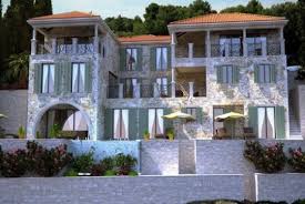 ::ölgemälde kroatien pitoreskes haus mit garten blumen mediteran abbazia 1954. Haus Insel Brac Stilvolle Villa Fur Visionare In Kroatien Kaufen