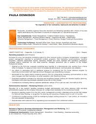 early career resume sample  thrive