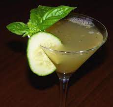 Cucumber Basil Martini Recipe - Foodcom Recipe Cucumber Basil Martini Recipe Food Recipes