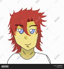 Fuchsia light purple/pink yellow strawberry blonde platinum blonde copper solid black gray black blue black brown black very red pink. Anime Boy Blonde Hair Image Photo Free Trial Bigstock
