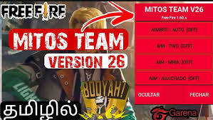 I have tested this hack several times with different mods and found nothing. Free Fire Mod Menu Apk Mitos Team V26 Mod Menu Rank Working Mod Menu Free Fire In English