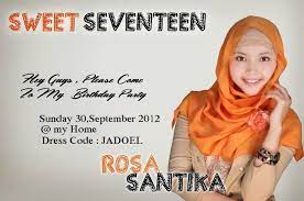 Dengan surat undangan ulang tahun yang diberikan, diharapkan para tamu undangan bisa mempersiapkan diri. Contoh Undangan Ulang Tahun Dewasa Blog Pendidikan