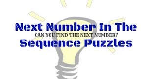 The object of the game is to place the same number of items in the wagon as the number on the wagon indicates. Next Number In The Sequence Puzzles For Kids With Answers