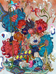 Masquerade James Jean Art Print Maekan Complexcon Adrift Change E Japanese Ebay Art James Jean Artist